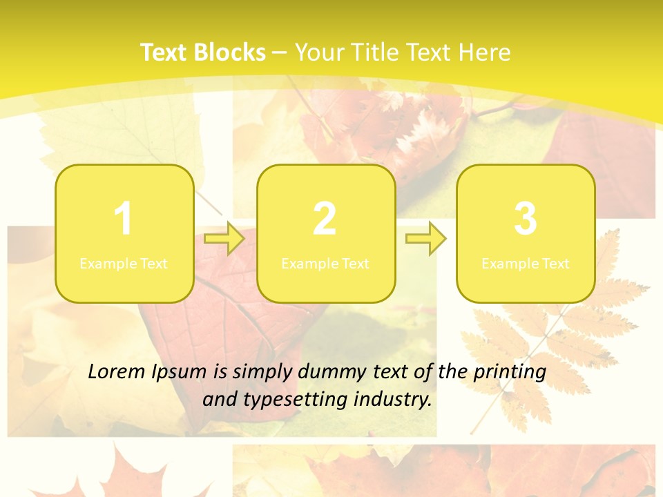 Collage Autumn PowerPoint Template