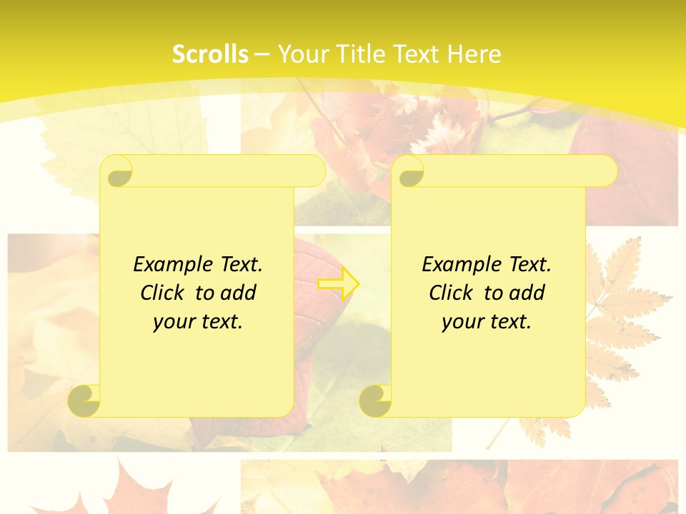 Collage Autumn PowerPoint Template