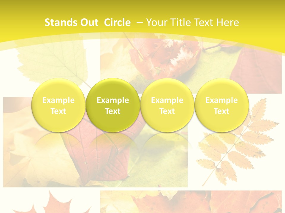 Collage Autumn PowerPoint Template