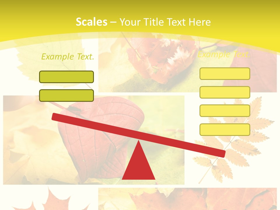 Collage Autumn PowerPoint Template
