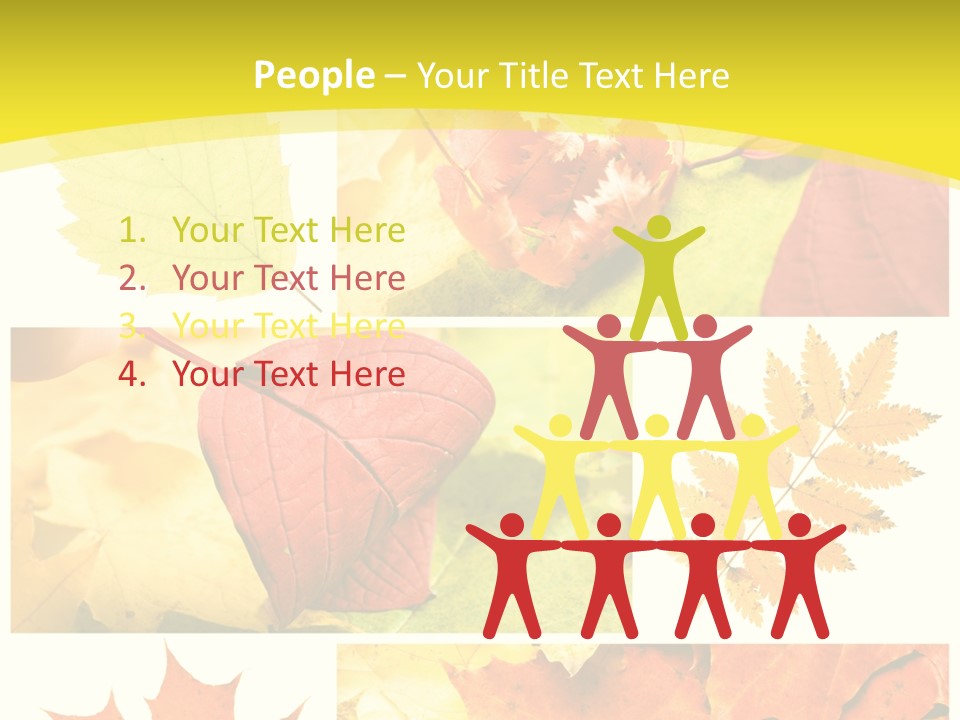 Collage Autumn PowerPoint Template