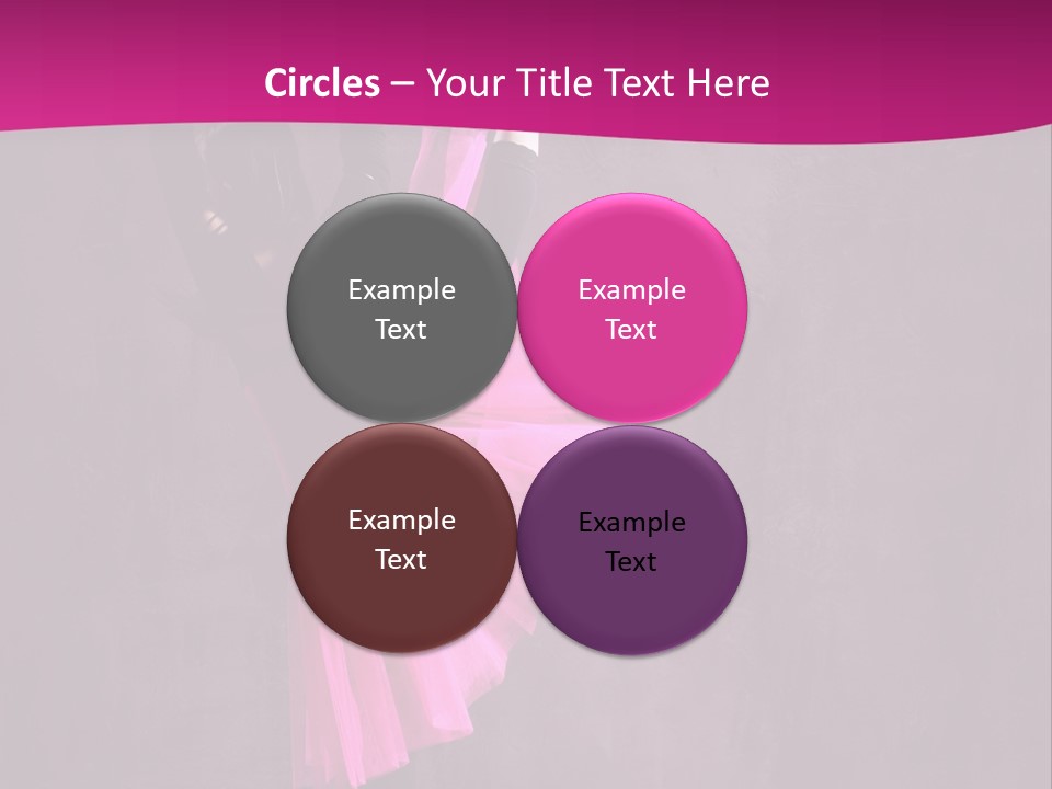 Sporty Sensuality Voluptuous PowerPoint Template