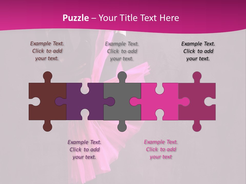 Sporty Sensuality Voluptuous PowerPoint Template