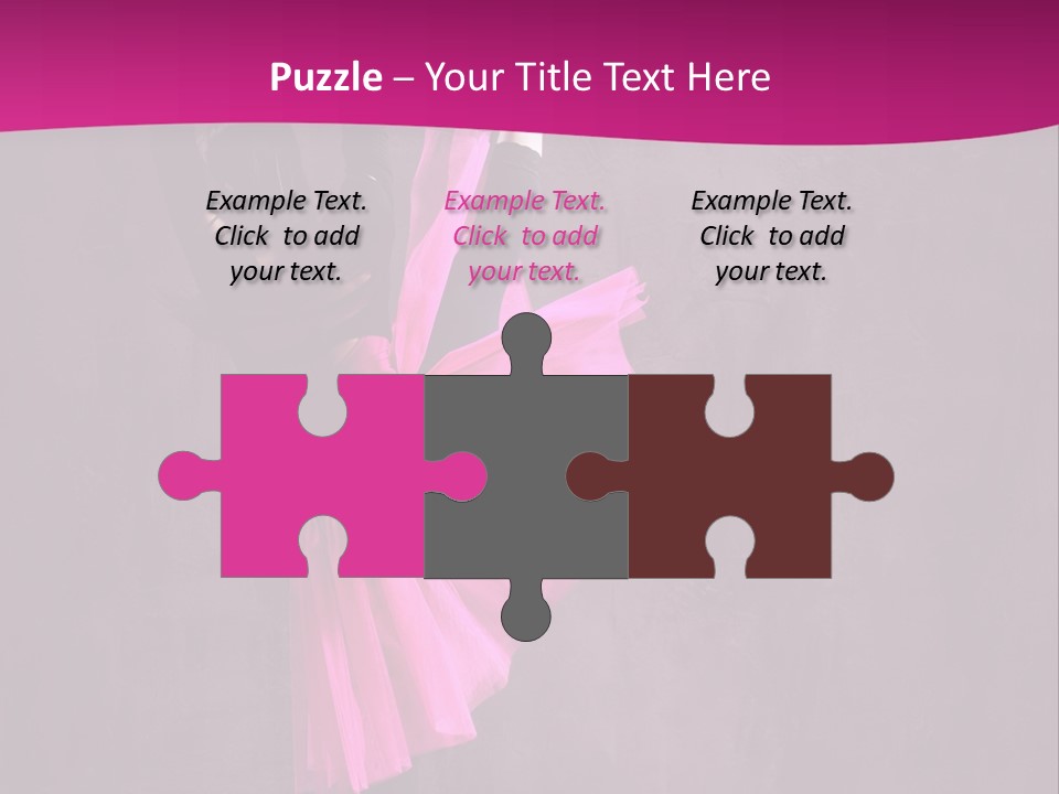 Sporty Sensuality Voluptuous PowerPoint Template