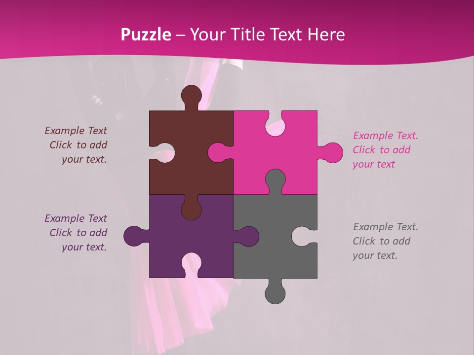 Sporty Sensuality Voluptuous PowerPoint Template