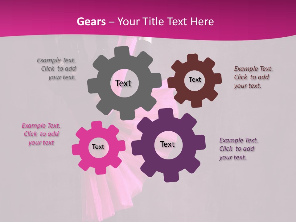 Sporty Sensuality Voluptuous PowerPoint Template