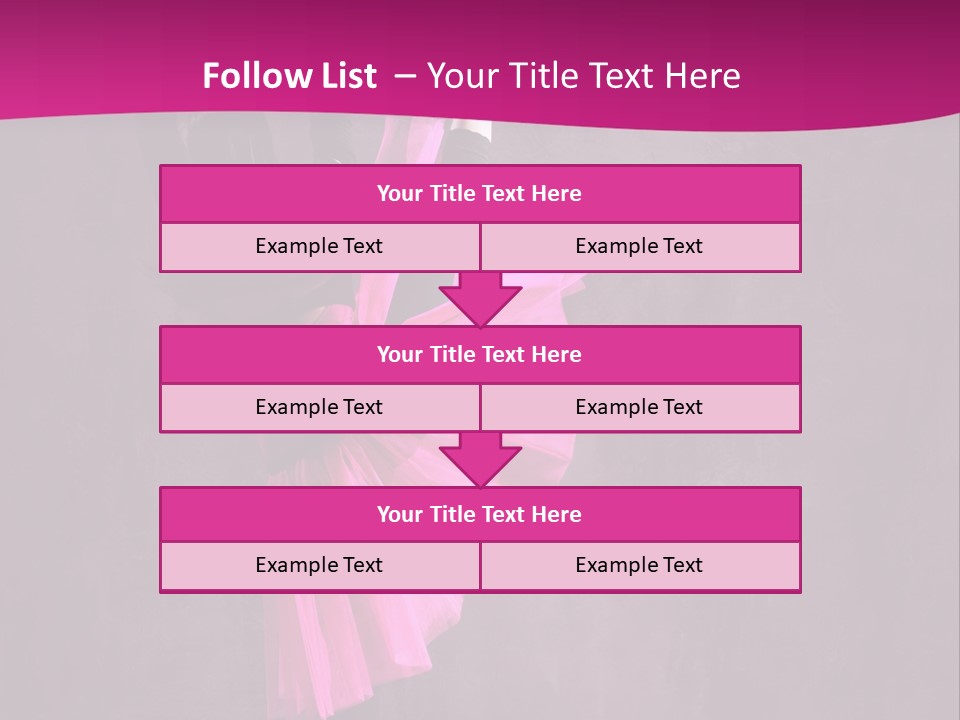 Sporty Sensuality Voluptuous PowerPoint Template