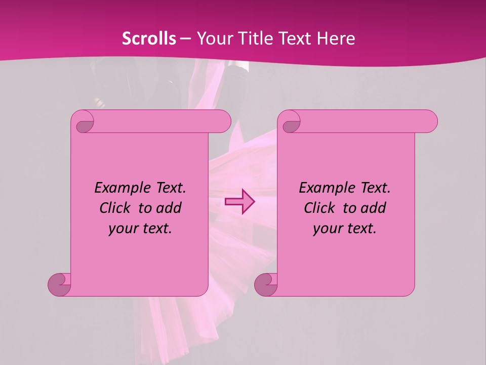 Sporty Sensuality Voluptuous PowerPoint Template