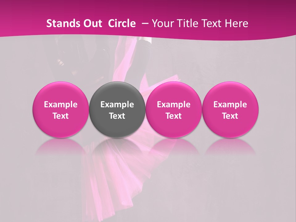 Sporty Sensuality Voluptuous PowerPoint Template