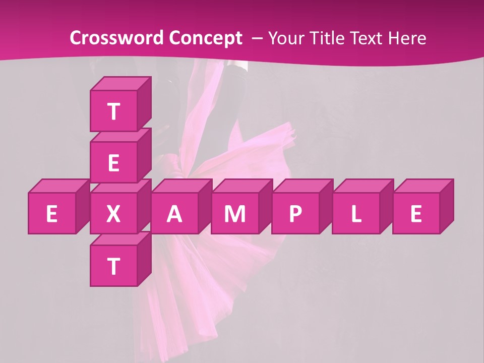 Sporty Sensuality Voluptuous PowerPoint Template