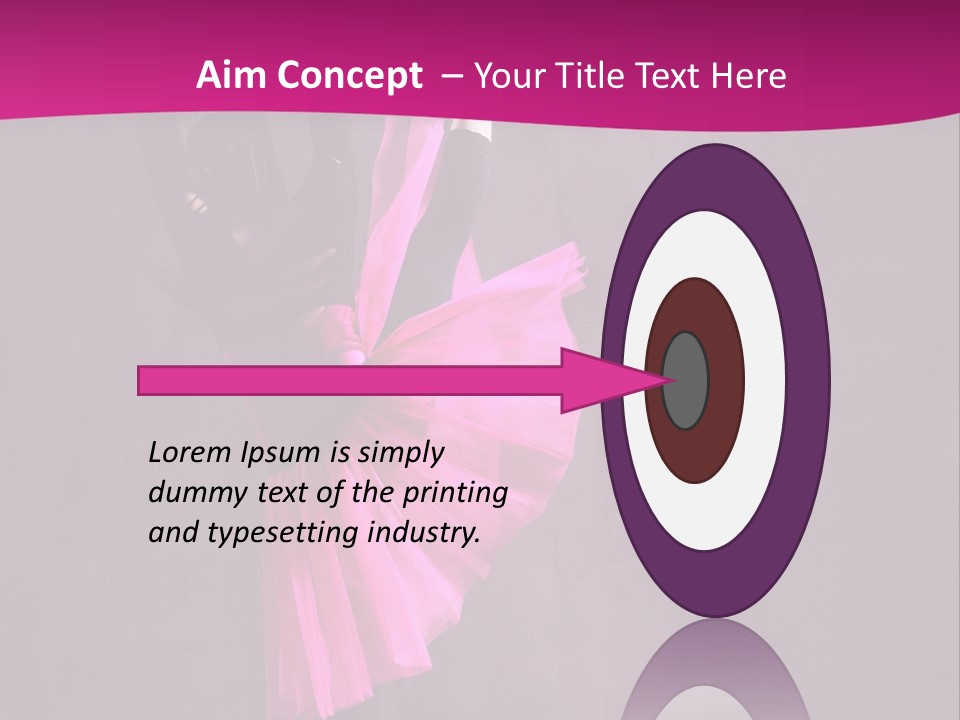 Sporty Sensuality Voluptuous PowerPoint Template