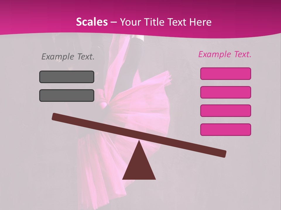 Sporty Sensuality Voluptuous PowerPoint Template