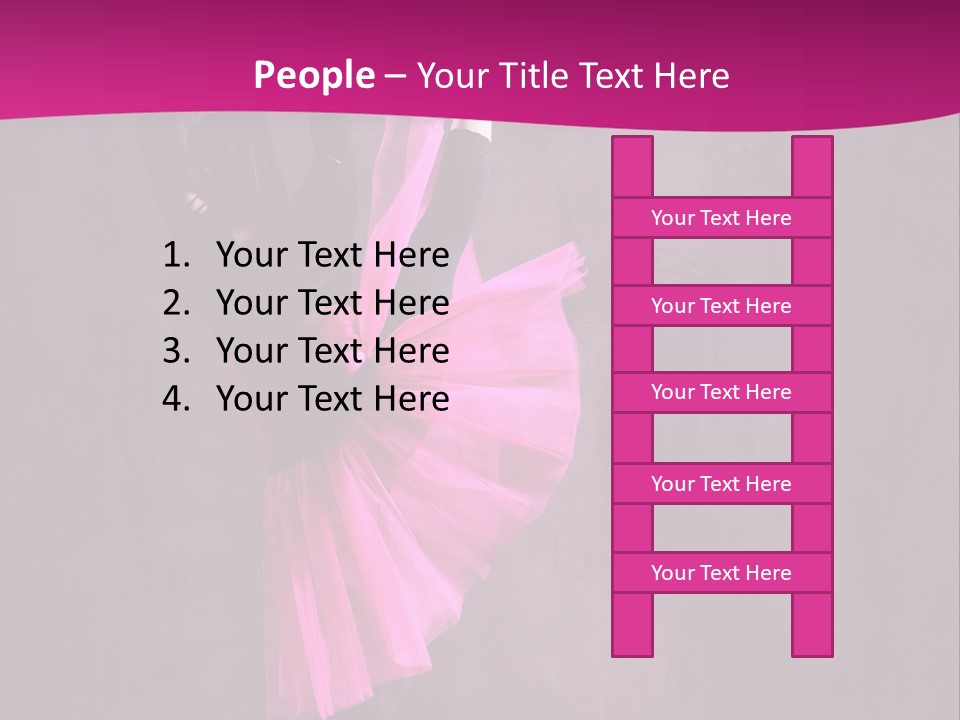 Sporty Sensuality Voluptuous PowerPoint Template