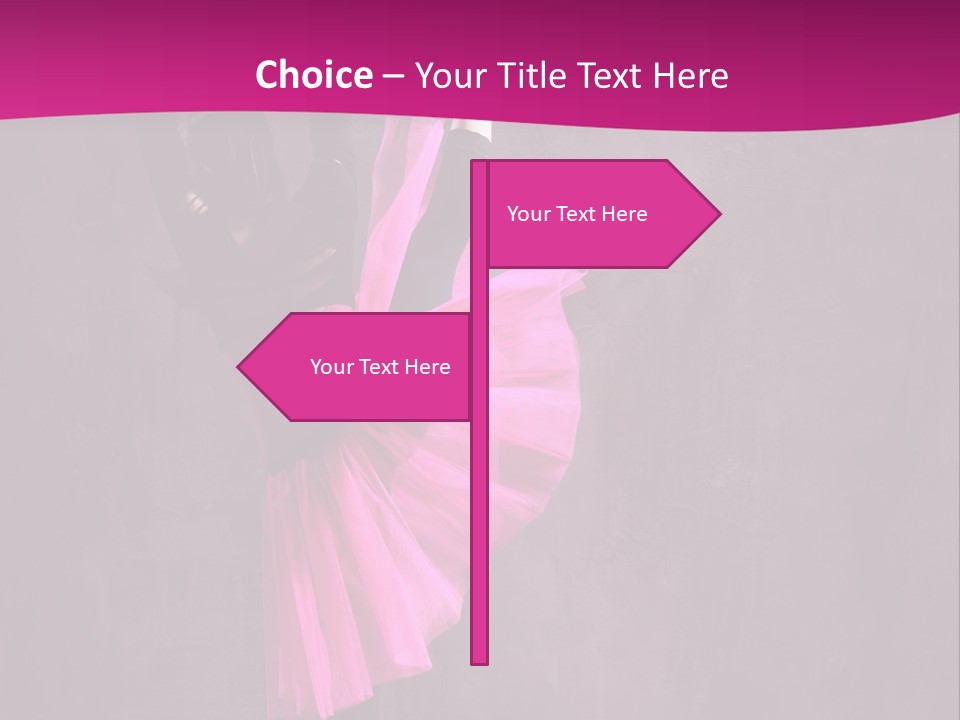 Sporty Sensuality Voluptuous PowerPoint Template