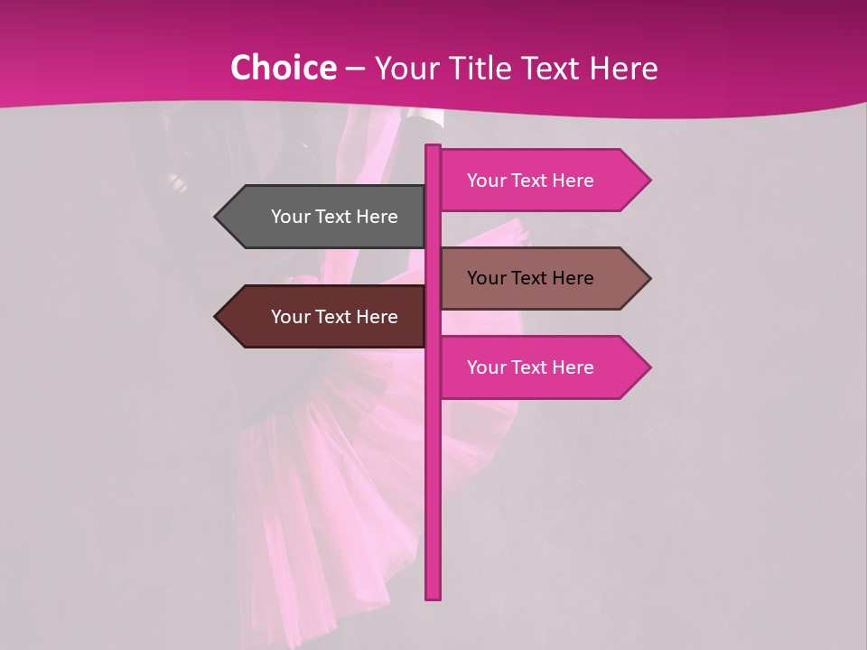 Sporty Sensuality Voluptuous PowerPoint Template