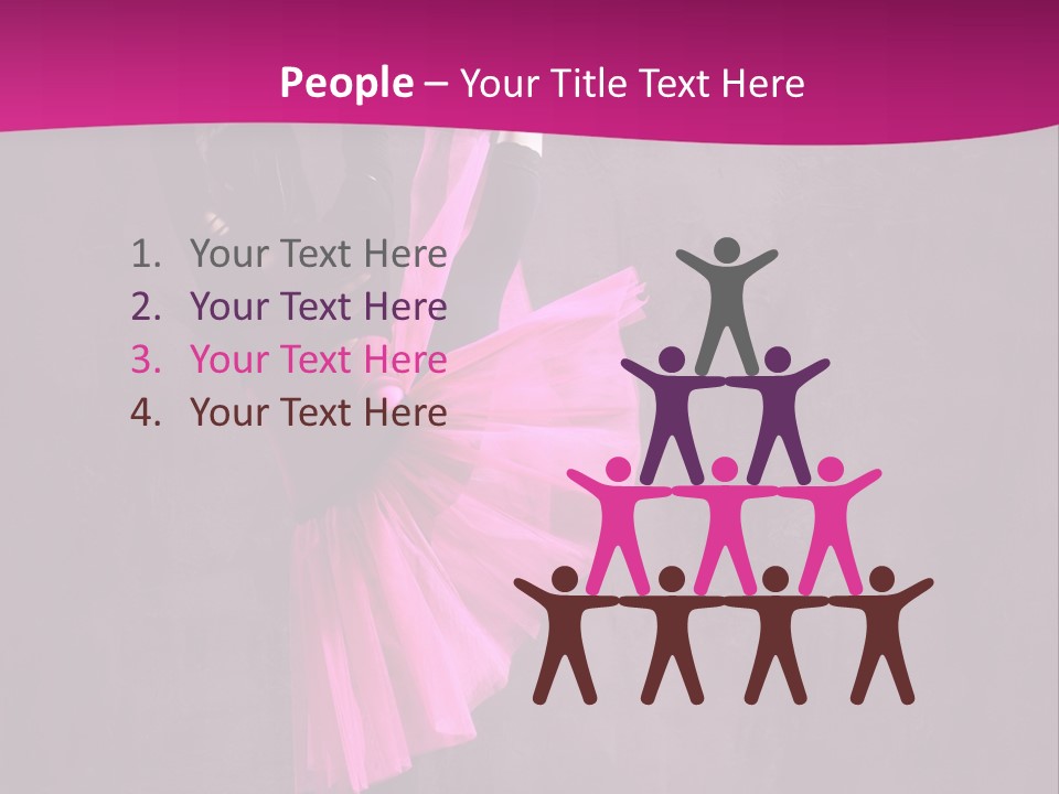 Sporty Sensuality Voluptuous PowerPoint Template