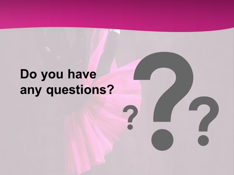 Sporty Sensuality Voluptuous PowerPoint Template