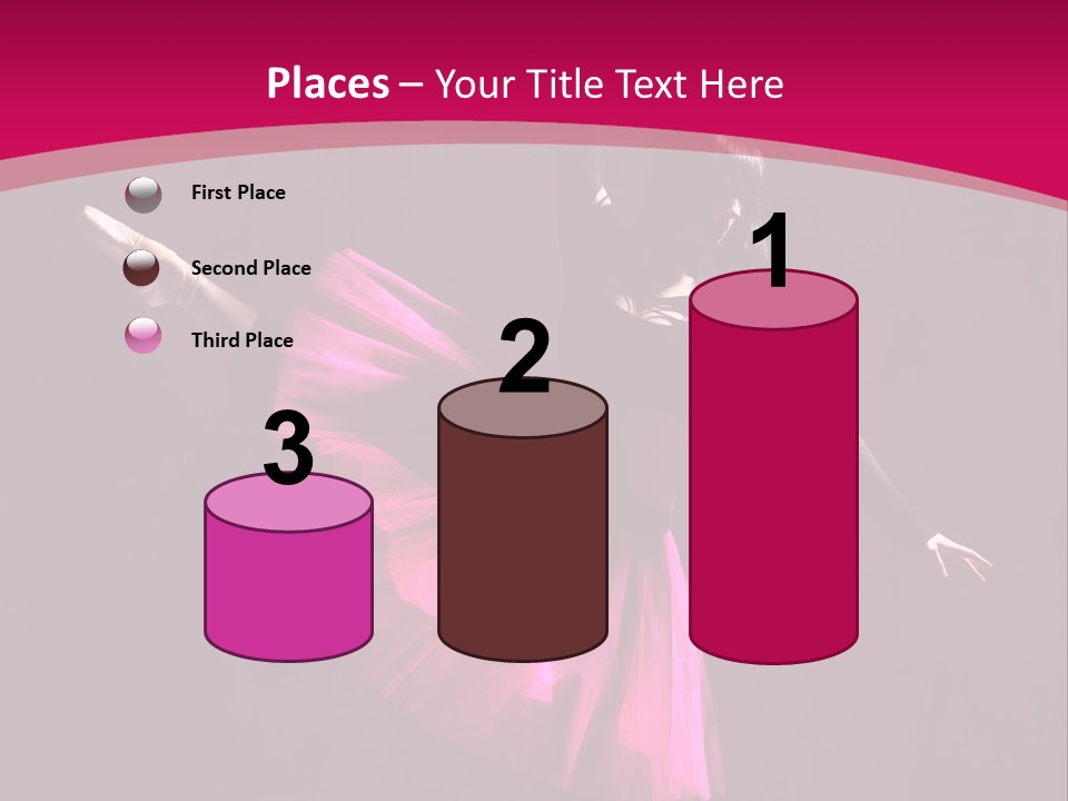 Behavior Elegance Woman PowerPoint Template