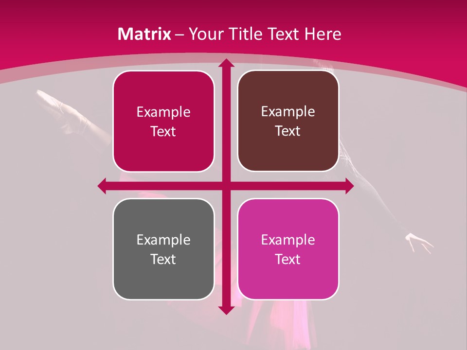 Behavior Elegance Woman PowerPoint Template