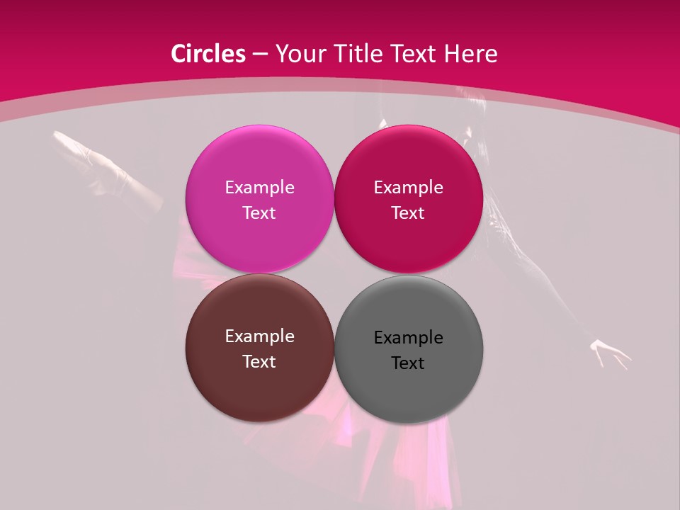 Behavior Elegance Woman PowerPoint Template