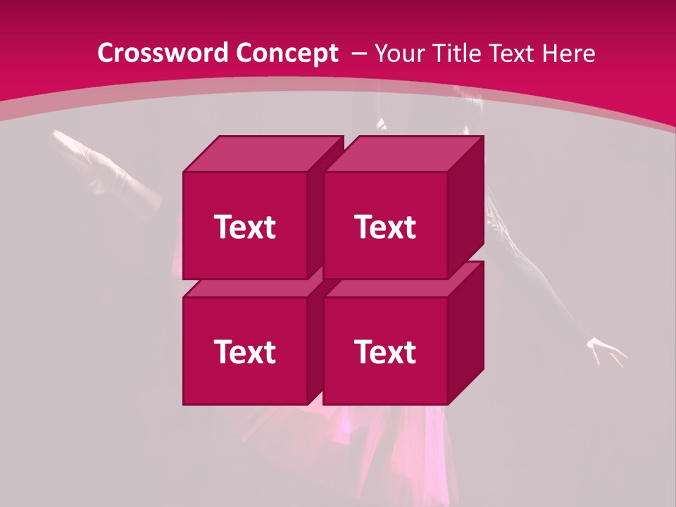 Behavior Elegance Woman PowerPoint Template