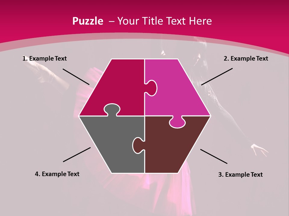 Behavior Elegance Woman PowerPoint Template