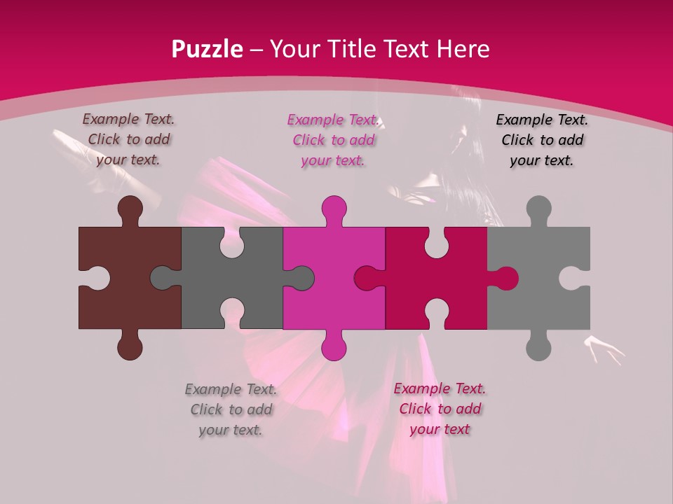 Behavior Elegance Woman PowerPoint Template