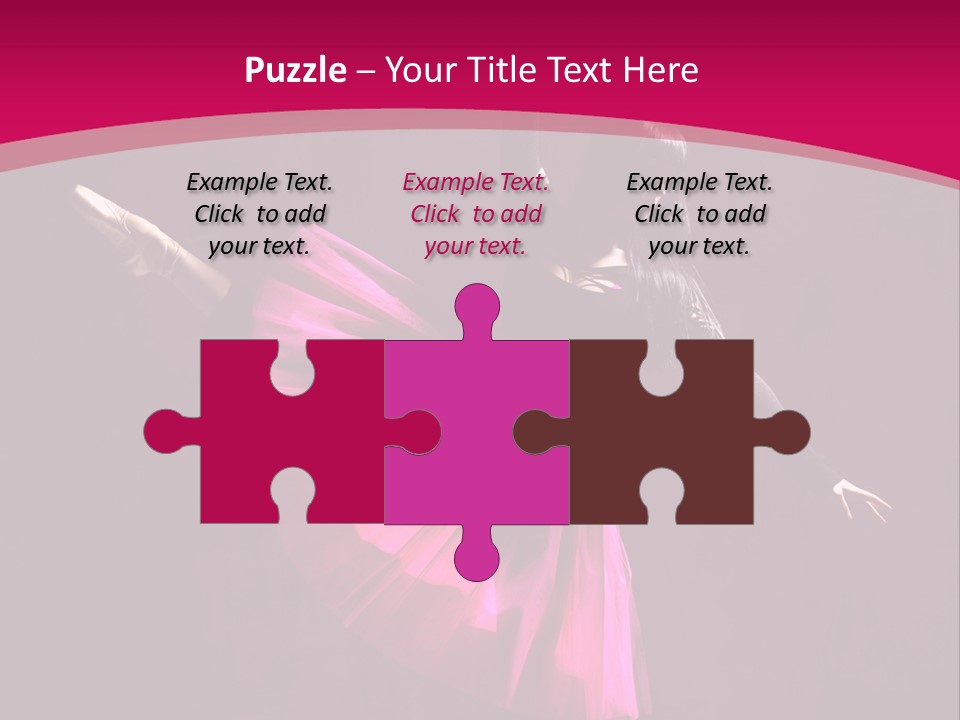 Behavior Elegance Woman PowerPoint Template