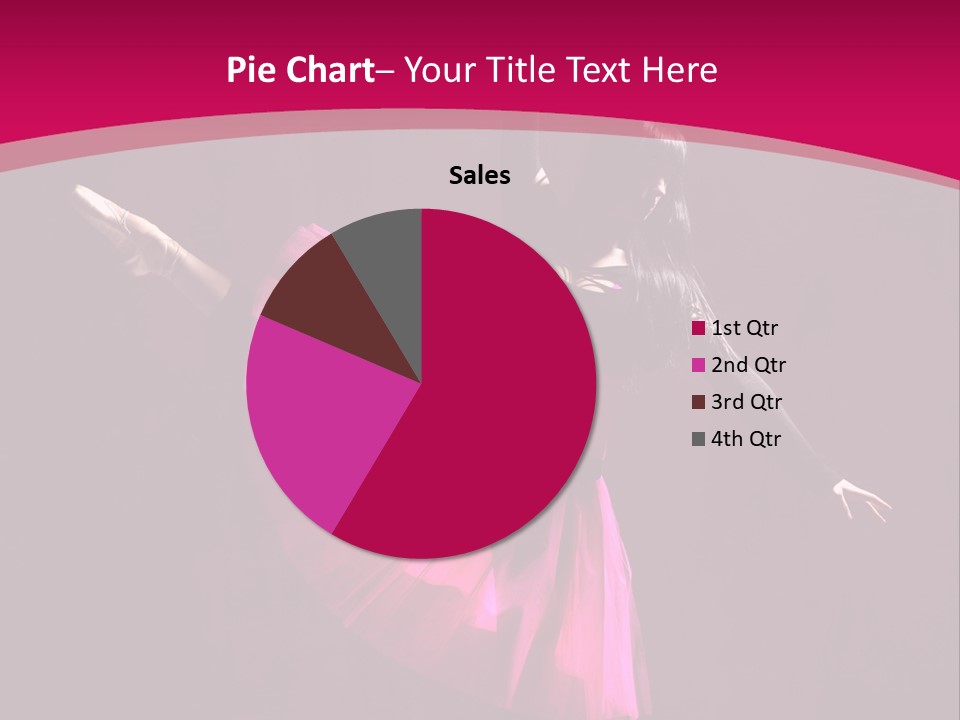 Behavior Elegance Woman PowerPoint Template