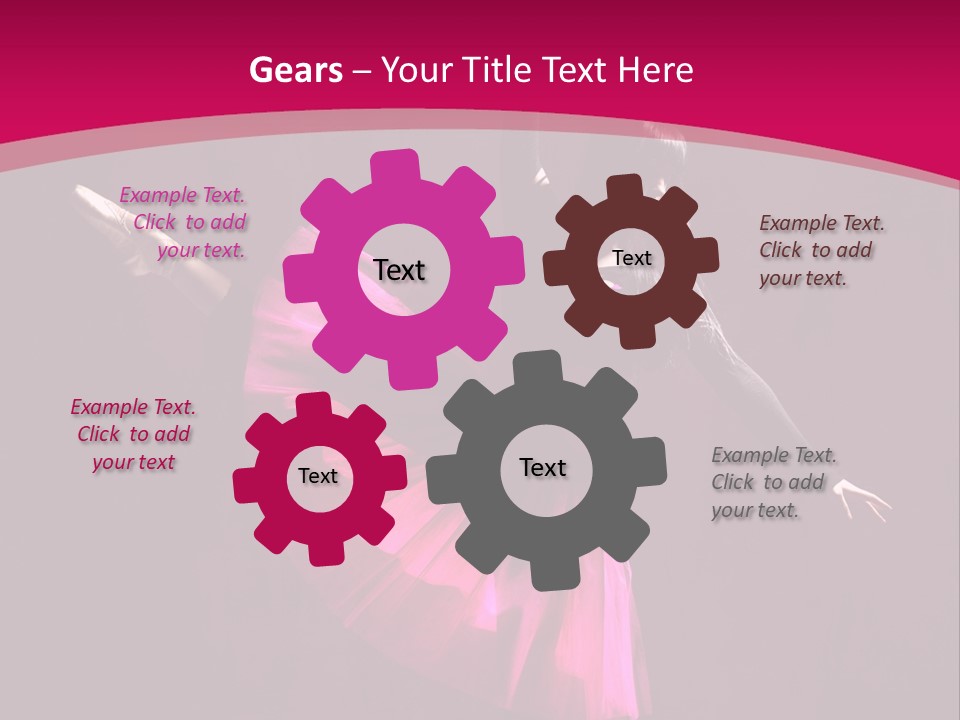 Behavior Elegance Woman PowerPoint Template