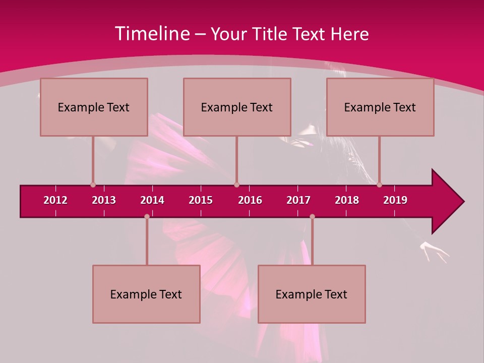 Behavior Elegance Woman PowerPoint Template