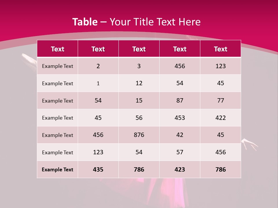 Behavior Elegance Woman PowerPoint Template