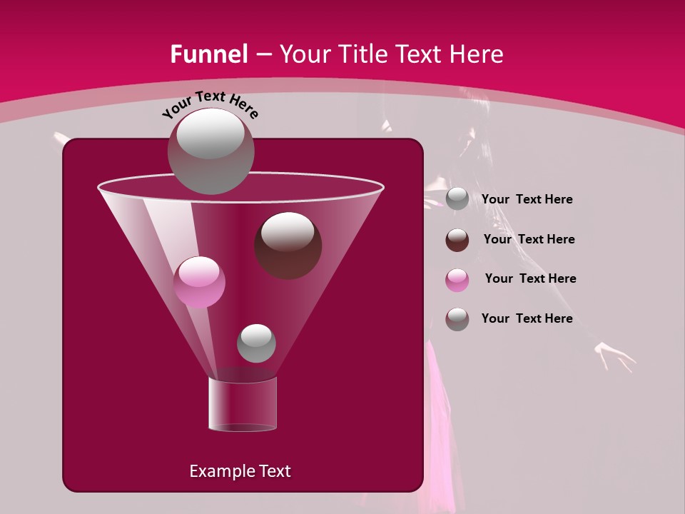 Behavior Elegance Woman PowerPoint Template