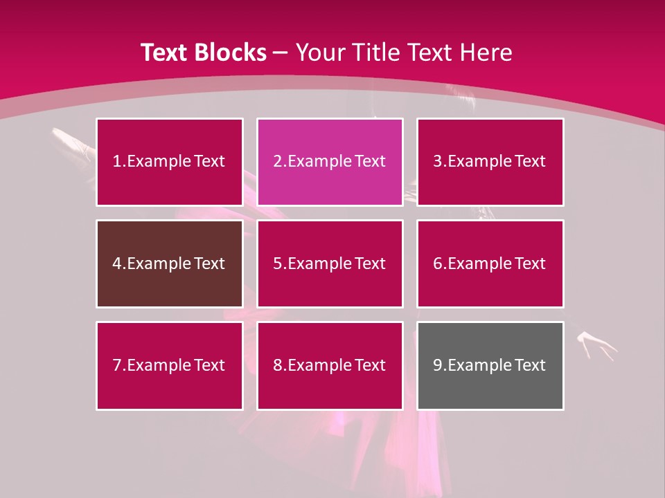 Behavior Elegance Woman PowerPoint Template