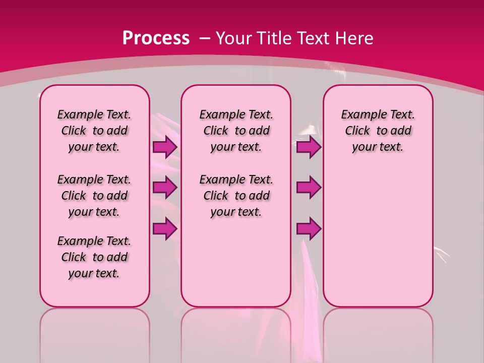 Behavior Elegance Woman PowerPoint Template
