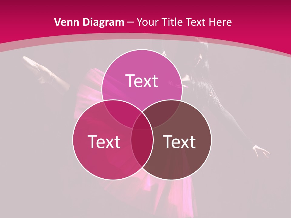 Behavior Elegance Woman PowerPoint Template