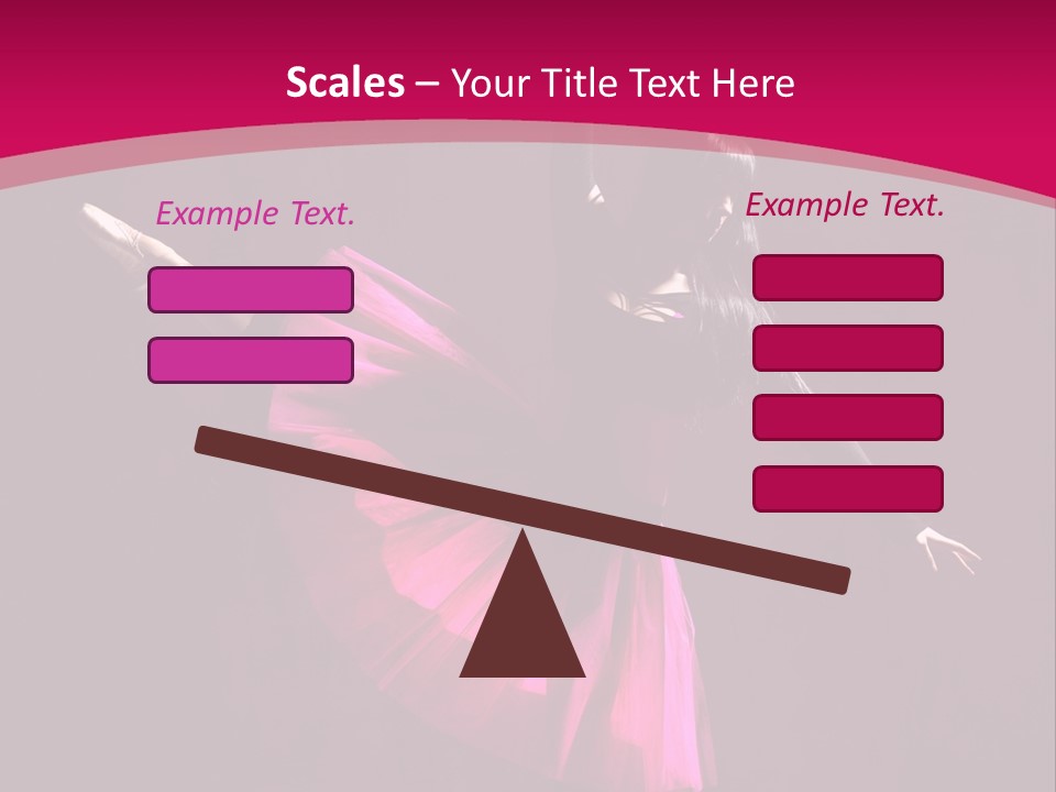 Behavior Elegance Woman PowerPoint Template