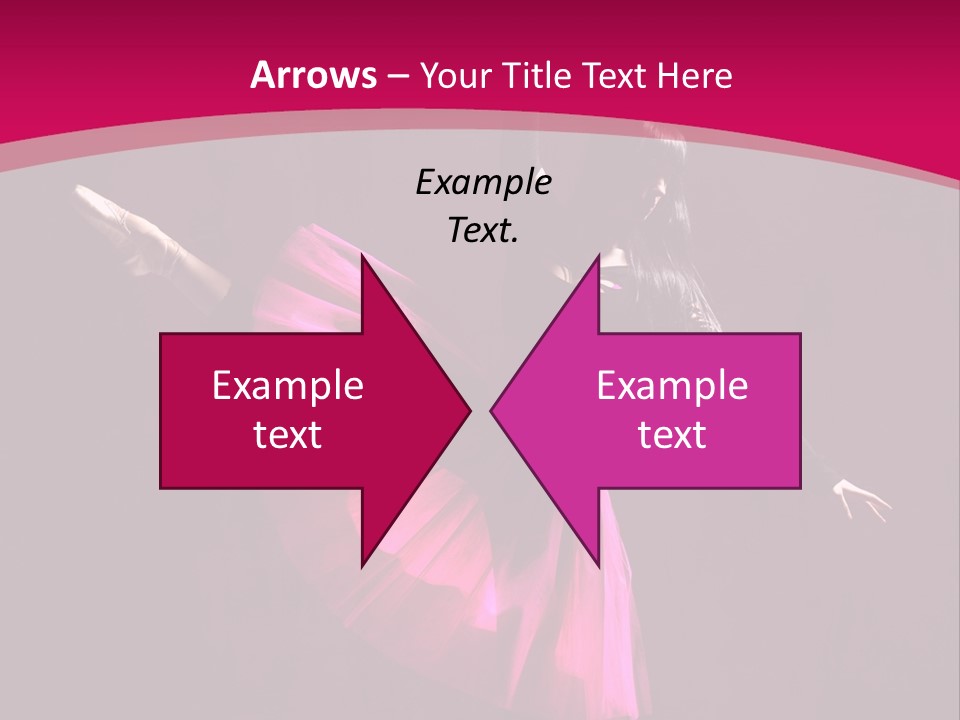 Behavior Elegance Woman PowerPoint Template