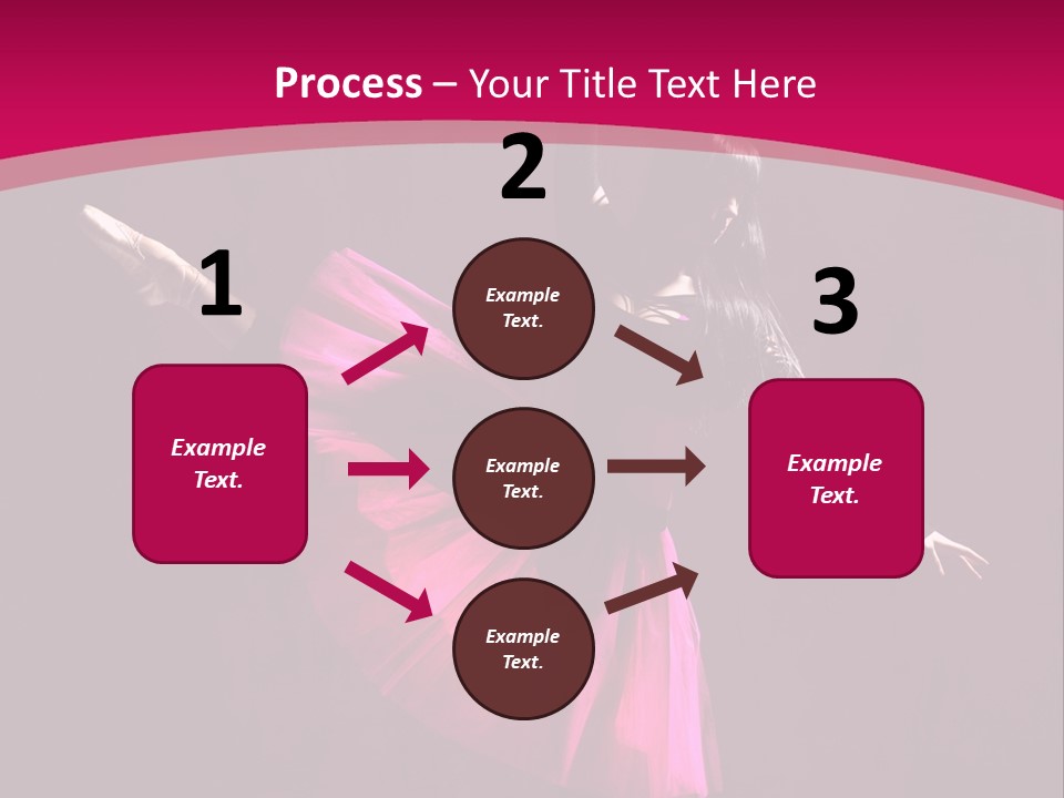 Behavior Elegance Woman PowerPoint Template