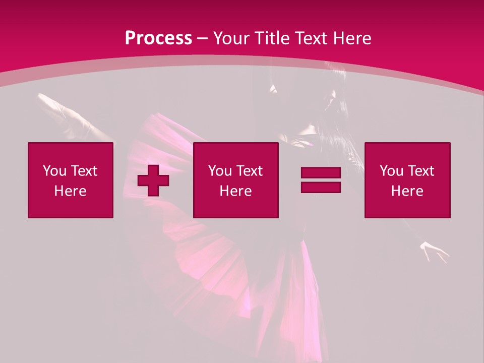 Behavior Elegance Woman PowerPoint Template