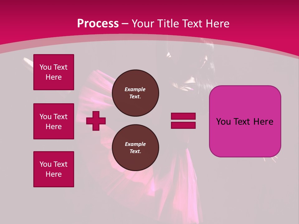 Behavior Elegance Woman PowerPoint Template