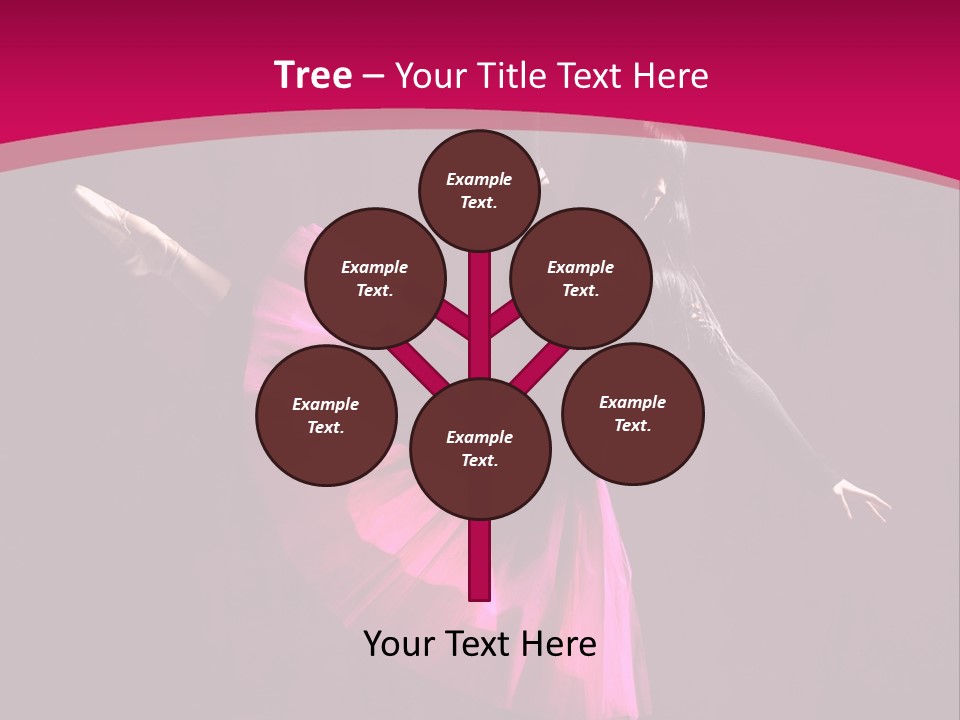 Behavior Elegance Woman PowerPoint Template