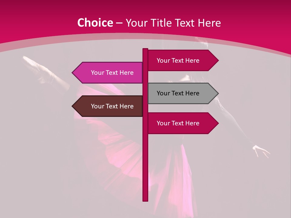 Behavior Elegance Woman PowerPoint Template