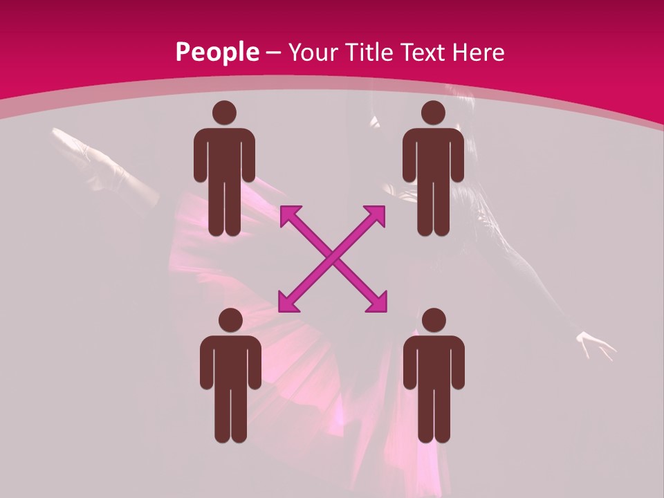 Behavior Elegance Woman PowerPoint Template