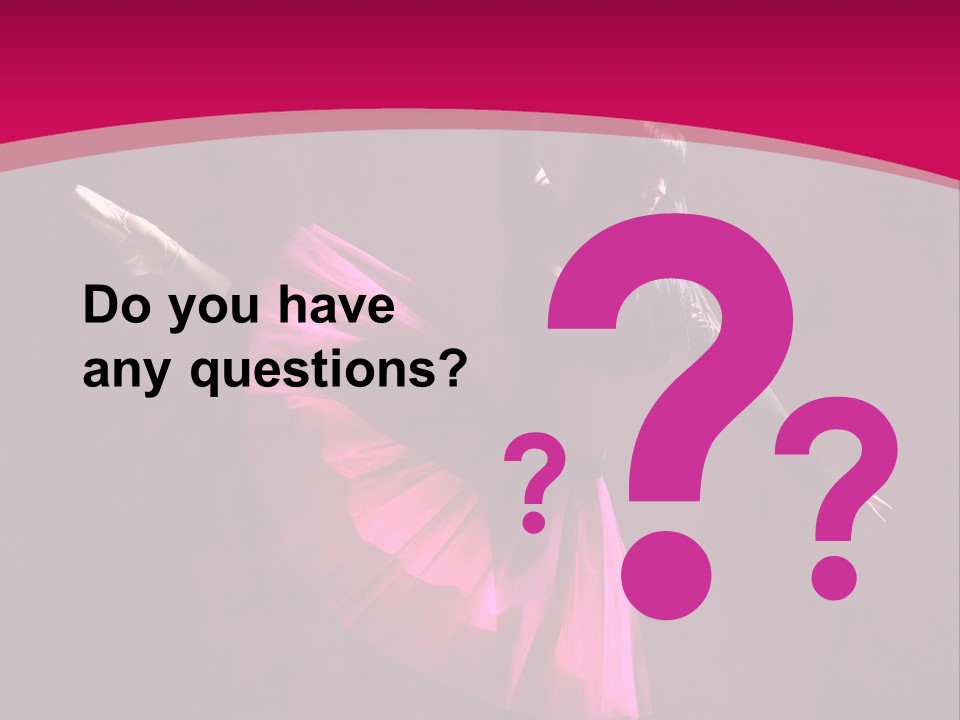 Behavior Elegance Woman PowerPoint Template