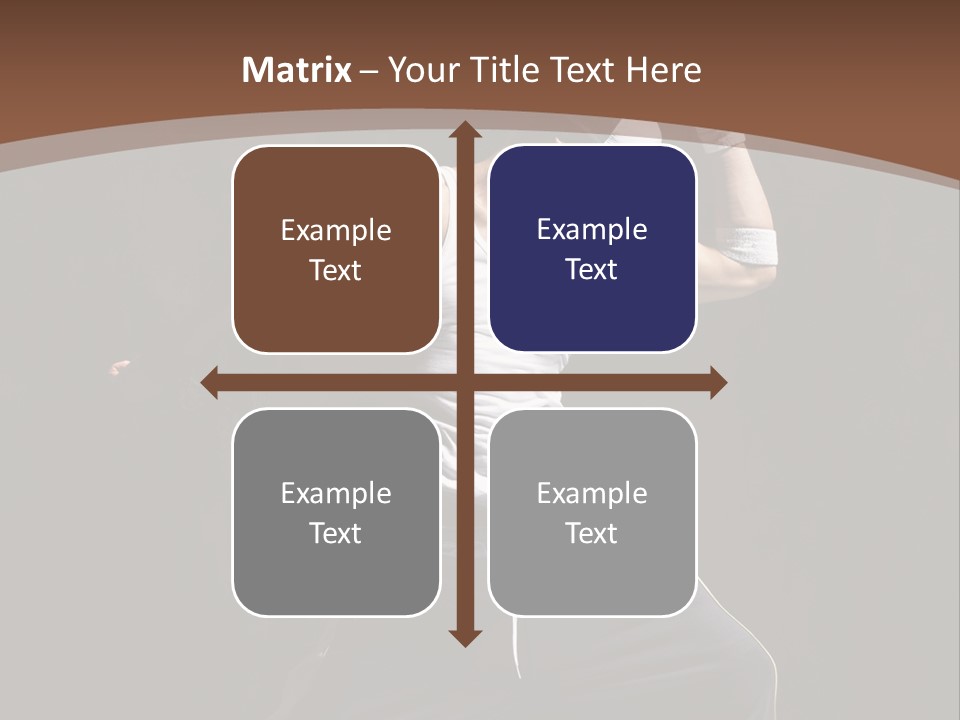 Boy Young Aerobics PowerPoint Template