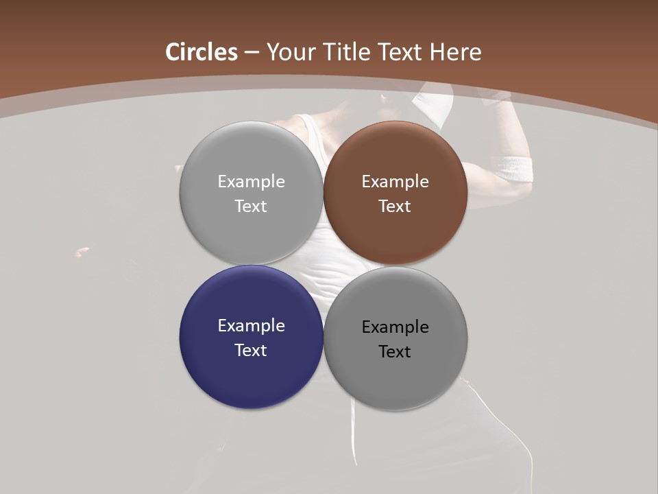 Boy Young Aerobics PowerPoint Template