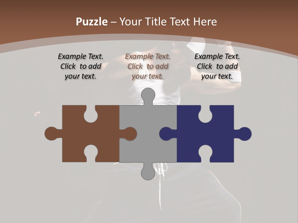 Boy Young Aerobics PowerPoint Template