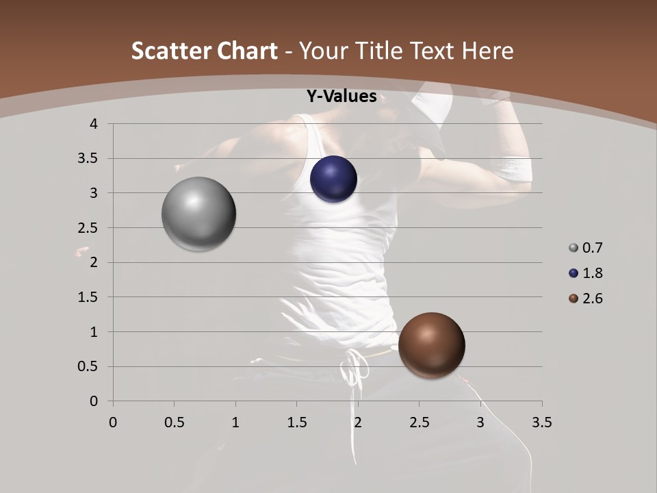 Boy Young Aerobics PowerPoint Template