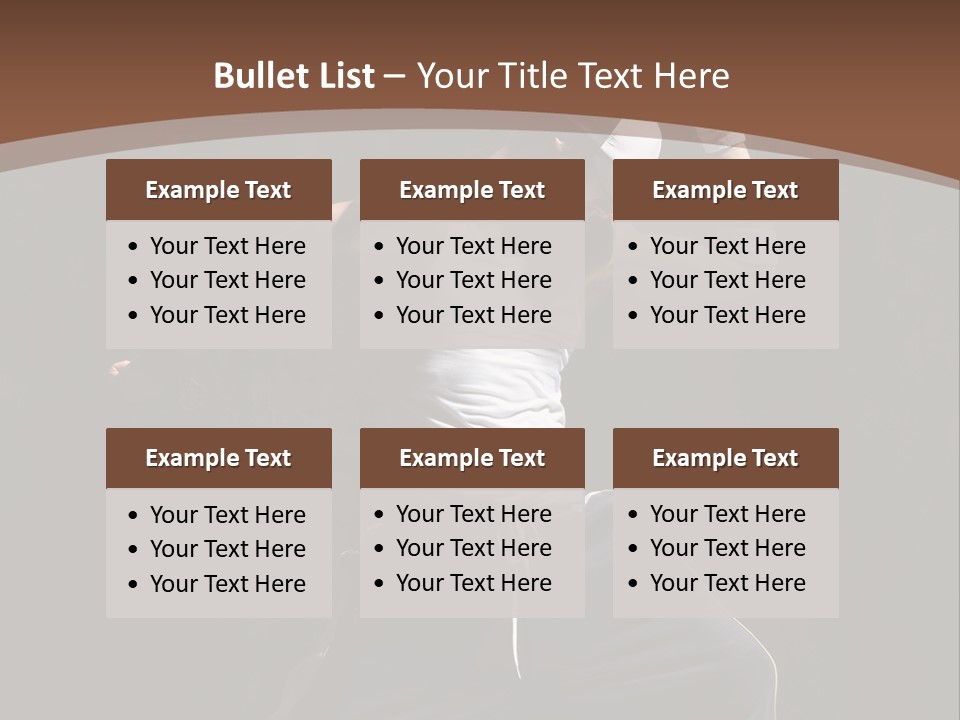 Boy Young Aerobics PowerPoint Template